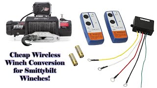 Smittybilt Wireless Winch Conversion for Cheap!!