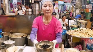 Grandmother's cooking, Famous grandmother noodles, Netflix Street Food, Korean Street Food, 4K