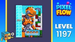 Pixel Flow Level 1197 Walkthrough Solution