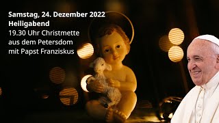 LIVE | Christmette mit Papst Franziskus