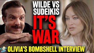 ITS WAR! Olivia Wilde ATTACKS Ted Lasso Jason Sudeikis for VICIOUS Incident in Bombshell Interview