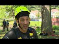 west hartford firefighters train for extreme rescues in the trees