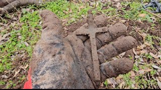 Metal Detecting an Old Homesite on Civil War Ground