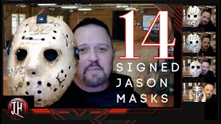 My Friday The 13th Signed Jason Voorhees Masks Collection!