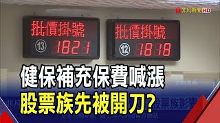 救點值!股息領越高健保補充保費繳越多?將依收入設定不同費率｜非凡財經新聞｜20240512