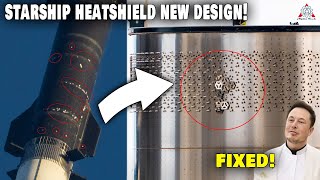SpaceX's genius solution for FIXING Starship heatshield fall off for the next launch...