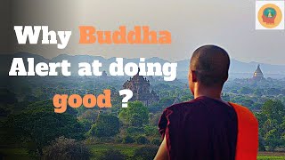 Why Buddha alert at doing good ?🤔 ||  Learn english with buddha stories | Learn english