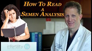 How to read a semen analysis | Infertility TV