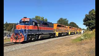 25 Trains on Maryland Midland Railway! #trains #railway