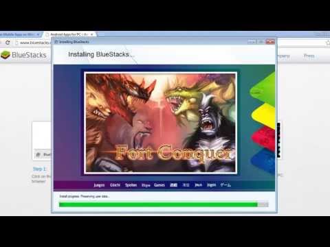 how to play the clash of clans (COC) through computer and video