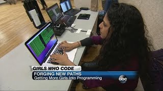 Girls \u0026 Tech: Efforts to Encourage Young Women into Programming