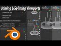 Split & Join Viewports In Blender!