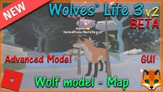 Roblox Wolves Life 3 V2 Beta Map Updates Crystals 4 Hd
