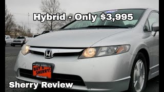 2006 Honda Civic Hybrid | Only $3,995 | Review - www.sherrychrysler.com