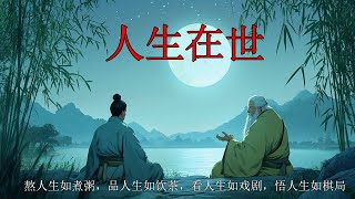 人生在世：炼人生如熬粥，品人生如饮茶，懂人生如看戏，透人生如棋局