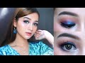 🦋 BLUE BOLD MAKEUP TUTORIAL 🦋 - [BAHASA]