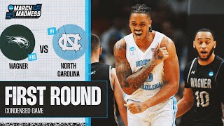 North Carolina vs. Wagner - First Round NCAA tournament extended highlights