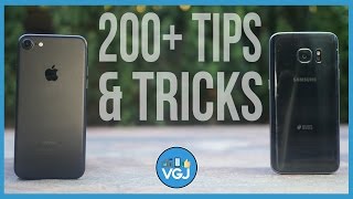 200+ iPhone 7 & Samsung Galaxy S7 Tips and Tricks. The ULTIMATE GUIDE to 2016's Best Smartphones!
