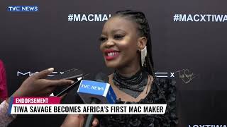 Tiwa Savage Becomes Africa's First Mac Maker