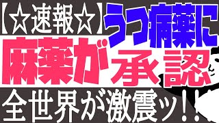 麻薬が抗うつ病薬に承認！MDMA＆マジックマッシュルームの奇跡！