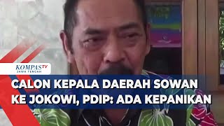 Calon Kepala Daerah Sowan ke Jokowi, PDIP: Ada Kepanikan