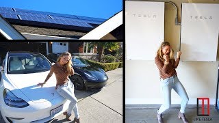 Our Tesla Solar, Powerwalls & Sub-Zero Model 3!