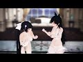 【mmdアズレン】水着の愛宕＆高雄が楽しく「ロキ」