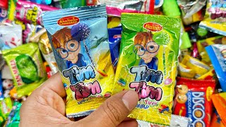 Tim Tim Lollipops | Cute Rainbow Sweet Candies,Chocolates and Lollipops Unpacking | ASMR