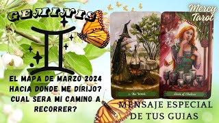 🗺️Géminis♊️MUY IMPORTANTE!✨QUE PASARA EN TU VIDA EN MARZO 2024?🙏🏼TRAZAMOS EL MAPA #gemini #tarot
