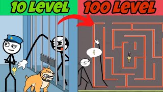 I Am A Pro Thief Now ! Completing This Game'S 1-100 levels| Can You Complete This