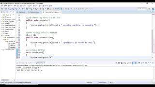 Interface with Abstract, Default & Static Methods + Variables | Java OOPS Tutorial