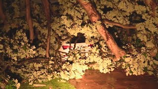 Severe storms overnight leave behind damage, power outages across Chicago area