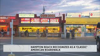 Hampton Beach recognized as a 'classic' American boardwalk