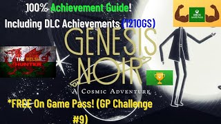 Genesis Noir - 100% Achievement Guide! Including DLC Achievements! *FREE On Xbox Game Pass* (GPC#9)