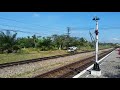 srt. ดูรถไฟสายใต้รับห่วง ส่งห่วง ที่สถานีรถไฟมะลวน maluan train station