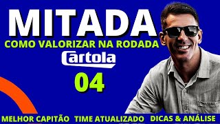 CARTOLA FC  2024| RODADA 4 | DICAS PARA MITAR & VALORIZAR !