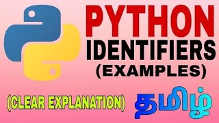 Python Identifiers examples (Tamil)