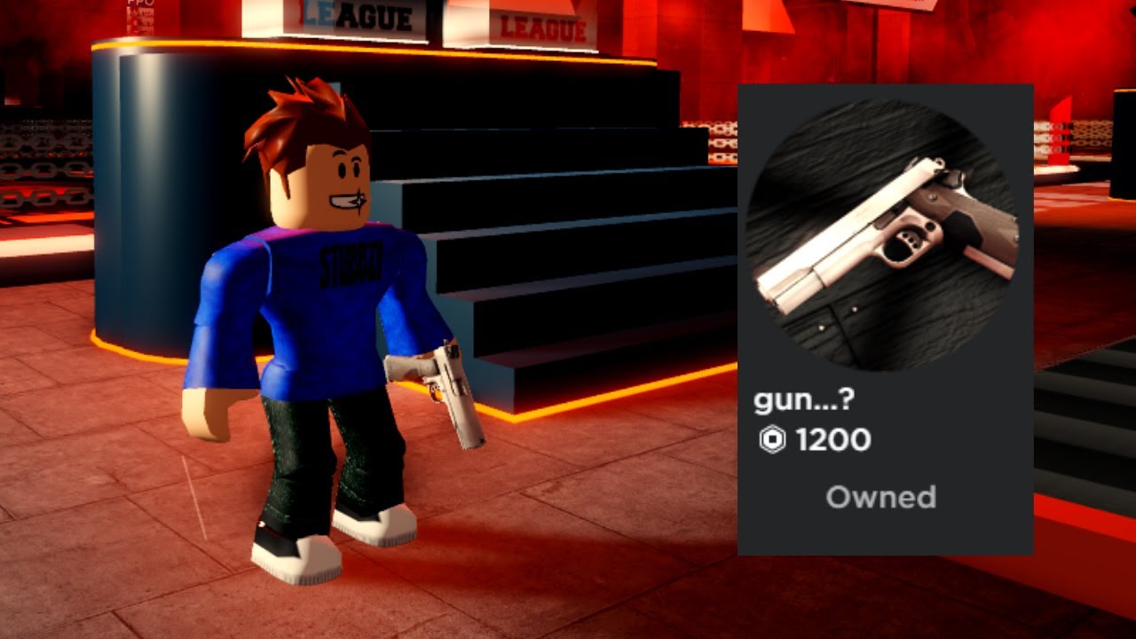 NEW GUN GAMEPASS In Roblox Boxing League! (glove) - YouTube