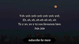 Bad Bunny - Enséñame A Bailar (Letra/Lyrics) | Un Verano Sin Ti