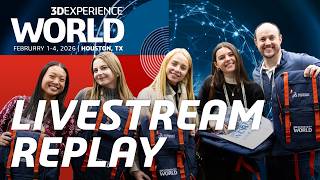 3DEXPERIENCE World 2026 Livestream Replay | Jensen Huang, SOLIDWORKS Updates & Must-See Demos