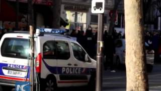 Man attempts to attack Paris police, shot dead