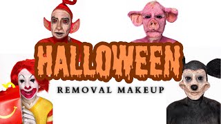 MAKEUP HALLOWEEN 2023 - DEMAQUILLAGE - REMOVAL - COMPILATION