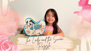 Djeco The Lady and the Swan Puzzle 54 pieces Jigsaw for Kids