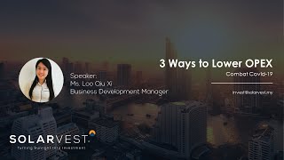 Solarvest - 3 Ways To Lower Your Business OPEX