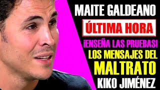 ESCÁNDALO!! MAITE GALDEANO ENSEÑA LAS PRUEBAS DEL \