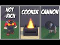 How to make HOT-RICH, COOKER and CANNON POTIONS in WACKY WIZARDS! [ROBLOX]