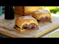 oklahoma onion burgers outdoors on the grill kenji’s cooking show