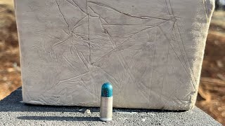 CCI 9mm Shotshell Vs Clay Block