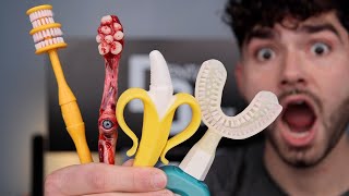 Ranking my EPIC Toothbrush Collection!!