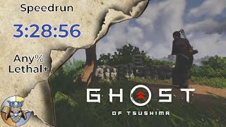 Ghost of Tsushima Speedrun in 3:28:56 - Any% Lethal+